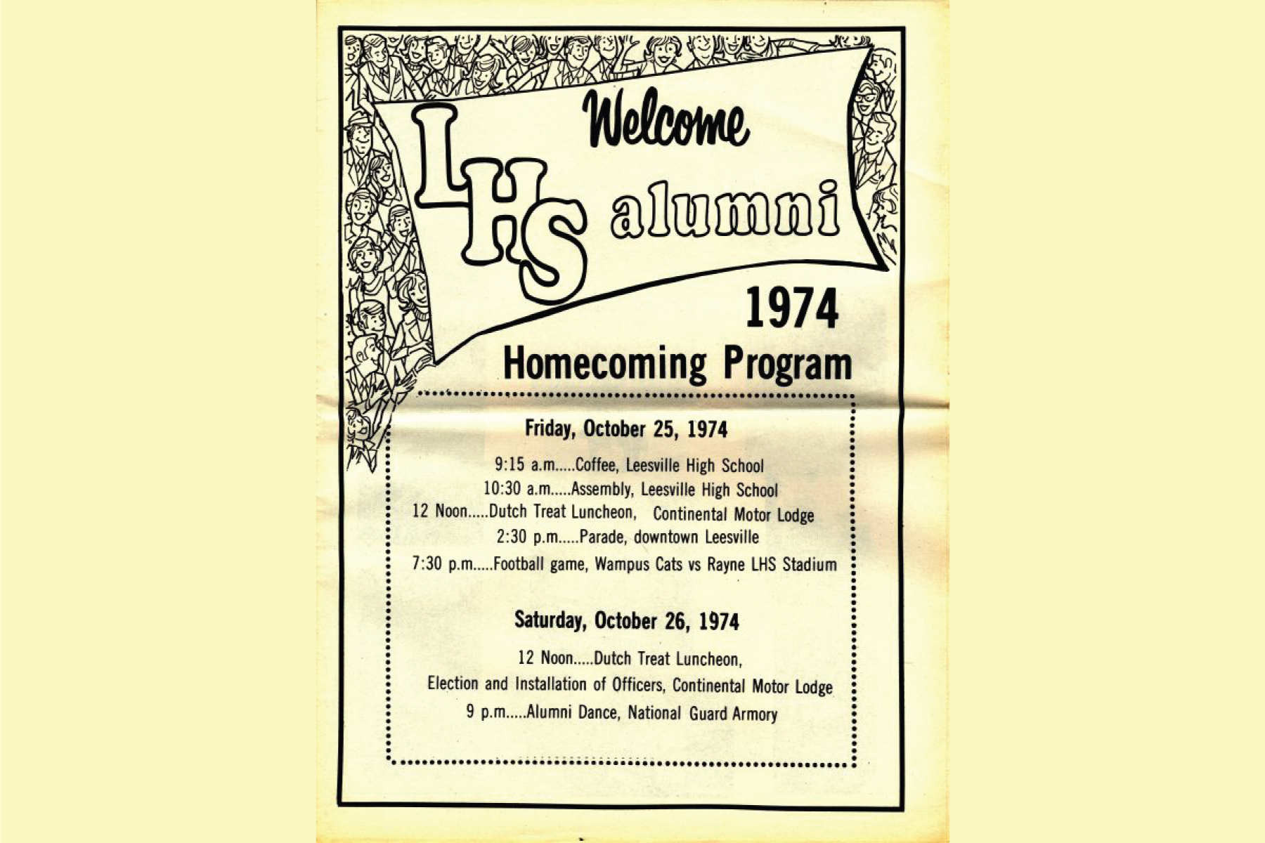 Homecoming 1974